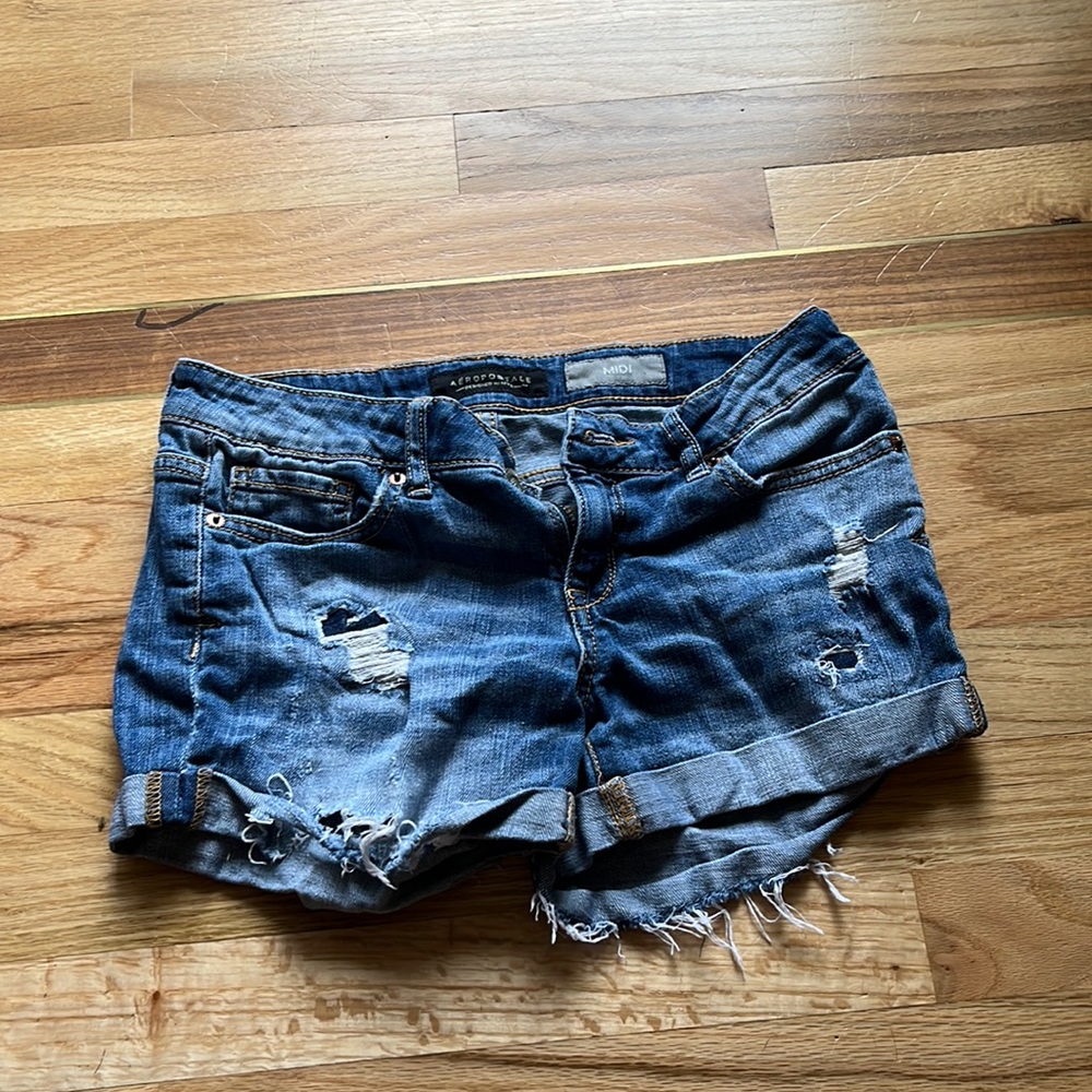 Aeropostale Jean shorts midi size 2 youth